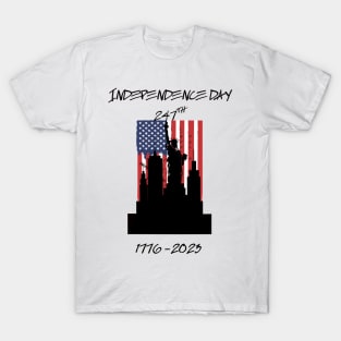 Independence Day, USA  4July, 1776-2023, 247th T-Shirt